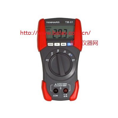 臺(tái)灣泰瑪斯TENMARS TM-81三用電表|T