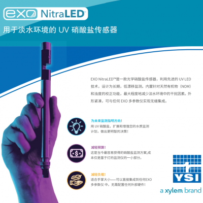 YS IEXO NitraLED UV 硝酸鹽傳感器