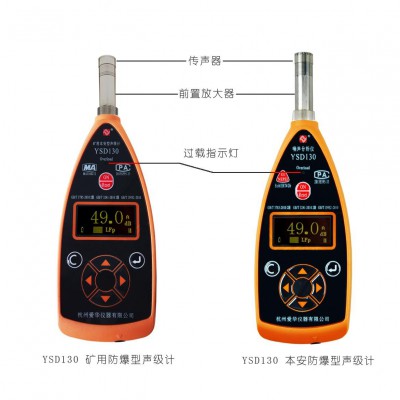 杭州愛華 YSD130型礦用本安型聲級計(jì)