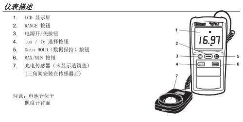 EXTECH EA30數(shù)字照度計(jì)